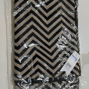 Black and Gold Scarf